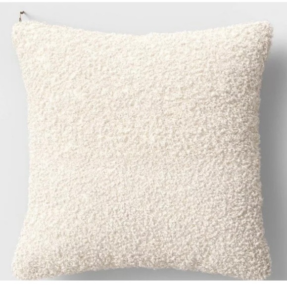 Studio McGee Threshold Cream Boucle Throw Pillow - Picture 3 of 4